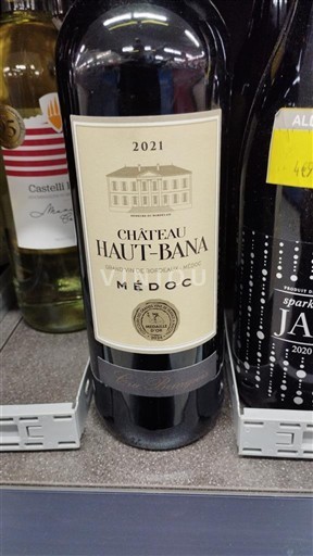 Bordeaux Médoc Château Haut-Bana 2021