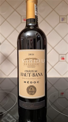 Bordeaux Médoc Château Haut-Bana 2021