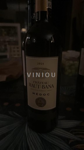 Bordeaux Médoc Château Haut-Bana 2021
