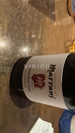 Beaujolais Morgon Domaine Des Marrans Corcelette 2023
