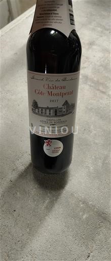 Bordeaux Castillon Côtes de Bordeaux Château Côte Monpezat 2017