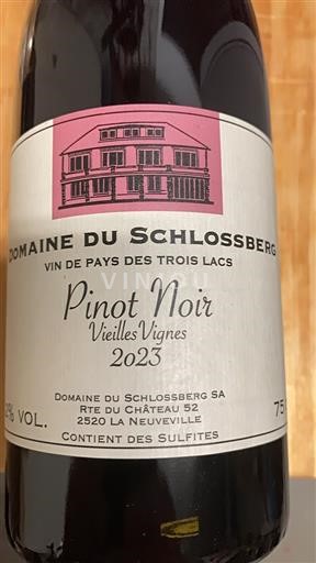 Neuchâtel Non specificato Domaine Schlossberg Vieilles vignes 2023