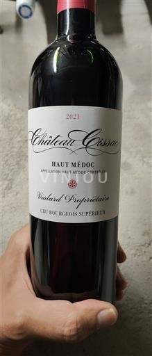 Bordeaux Haut-Médoc Cru Bourgeois Supérieur Château Cissac 2021