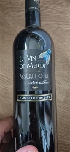 Vin Rouge sec Le Vin des Philosophes Le Vin de Merde Non millésimé France Languedoc et Roussillon Pays d'oc IGP