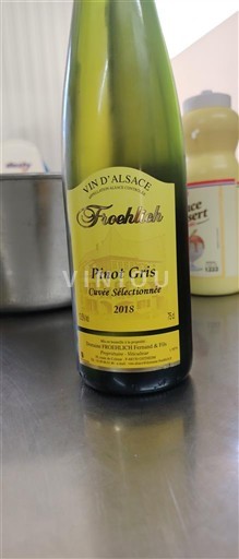 Alsace Froehlich Sélectionnée 2015