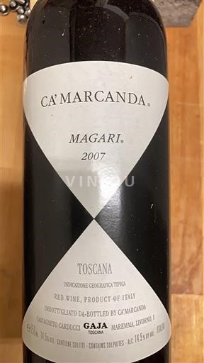 Toscana Non specificato Ca' Marcanda Magari 2007