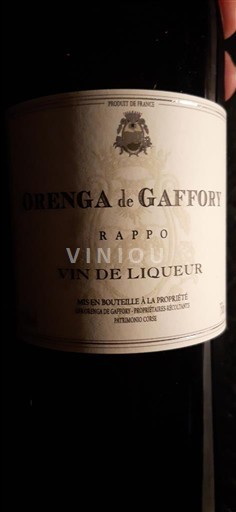 Korsika Ospecificerad Orenga de Gaffory Rappo Icke årgångsbetecknad