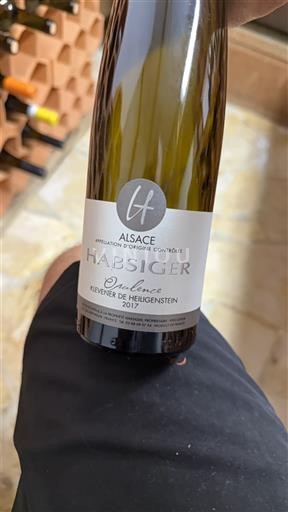 Alsace Habsiger Réserve de Heiligenstein 2017