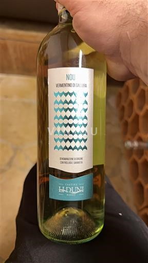 Sardaigne Vermentino di Gallura Cantina LHDUNI NOU 2022
