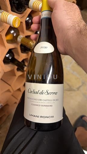 Marcas Verdicchio dei Castelli di Jesi Umani Ronchi CaSal di Serra 2020