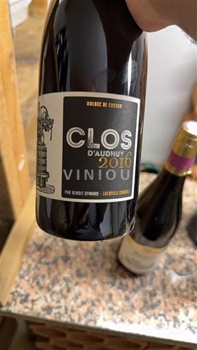 Southwest Cahors Clos Audhuy 2016