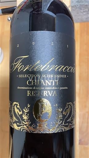 Toscane Chianti Fortebraccio Selection Schwander 2021