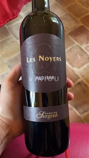 Lounais-Ranska Madiran Domaine Sergent Les Noyers 2023