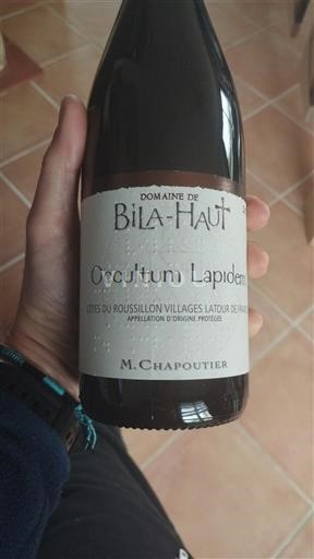 Roussillon Côtes-du-roussillon-villages Domaine Bila-Haut Occultum Lapidem 2020