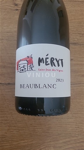 Beaujolais Méryt Saint-Jean des Vignes Beaublanc 2023