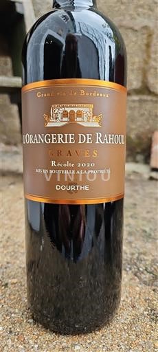 Bordeaux Graves Orangerie de Rahoul 2020