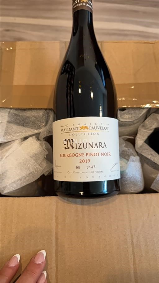Burgundi Bourgogne Maldant-Pauvelot Mizunara 2019