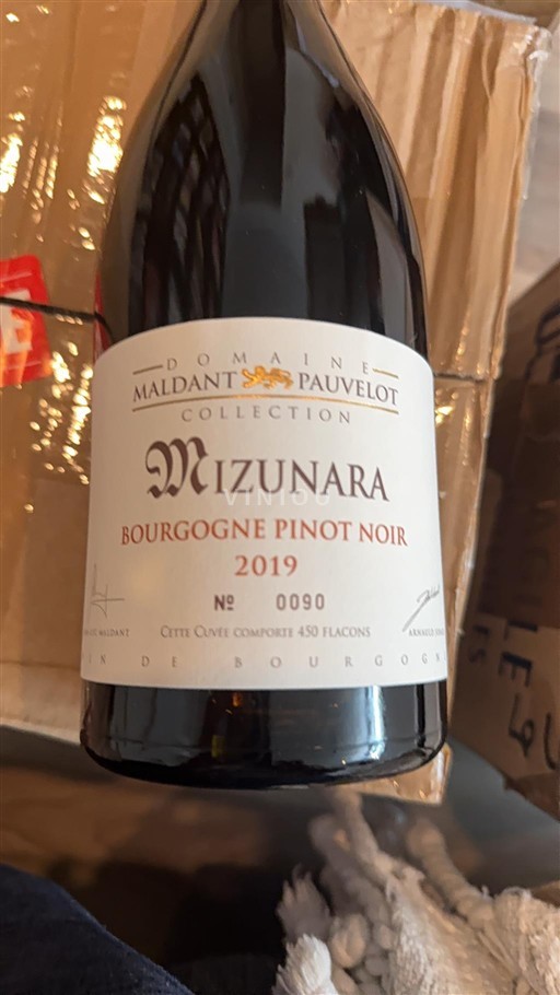Burgundy Not Specified Maldant-Pauvelot Mizunara 2019