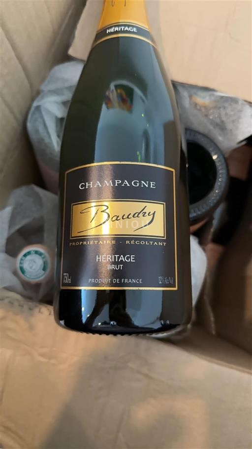 Champaña Champán Baudry Héritage Sin añada
