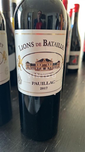 Bordeaux Pauillac Château Batailley Lions de Batailley 2017