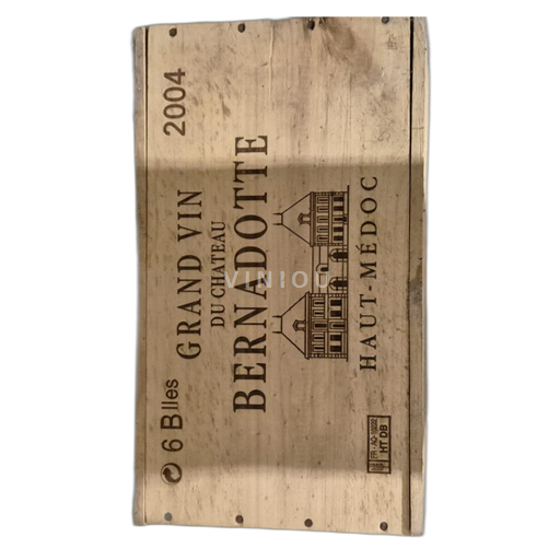 Bordeaux Haut-Médoc Bernadotte 2004