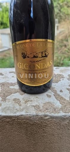 Údolí Rhôny Gigondas Domaine La Tuilière 2017