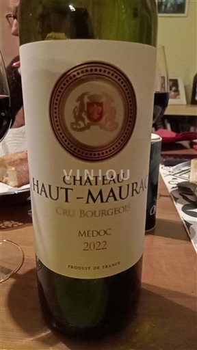 Bordeaux Médoc Château Haut-Maurac 2022