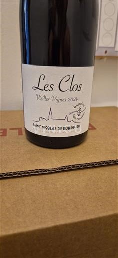 Valle della Loira Saint-Nicolas-De-Bourgueil Domaine Damien Bruneau Les Clos Vieilles Vignes 2024
