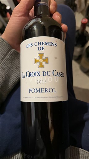 Bordeaux Pomerol La Croix du Casse Les Chemins de La Croix du Casse 2015