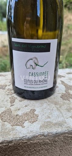 Rhône Valley Côtes-du-Rhône Cave des Vignerons de Montfrin Cassiopée 2023