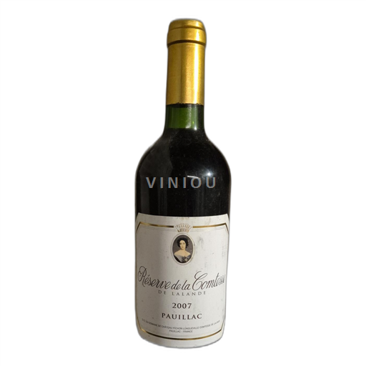 Bordeaux Pauillac Château Pichon Longueville Comtesse de Lalande Réserve de la Comtesse 2007