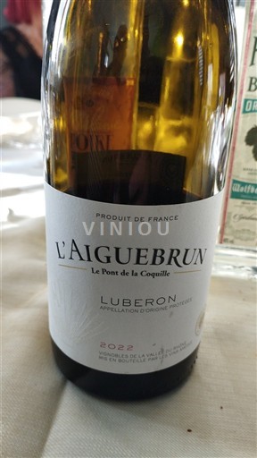 Údolí Rhôny Luberon L'Aiguebrun Le Pont de la Coquille 2022