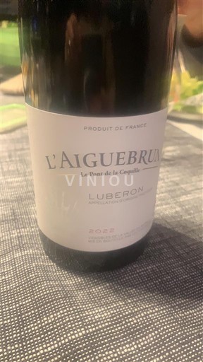 Rhône Valley Luberon L'Aiguebrun Le Pont de la Coquille 2022