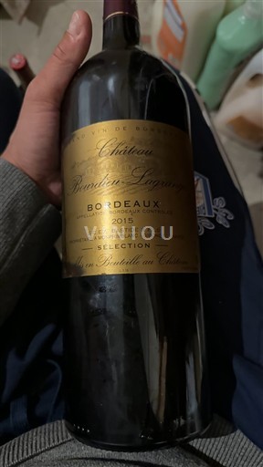 Bordeaux Château Bourdon Launay Sélection 2015