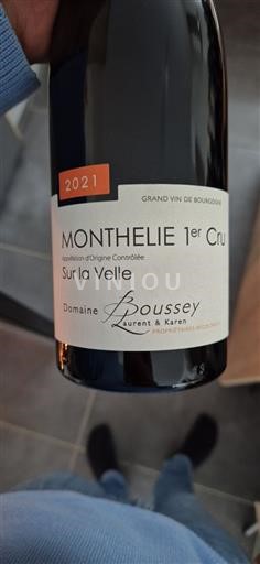 Bourgondië Niet gespecificeerd Premier Cru Domaine Boussey Sur la Velle 2021