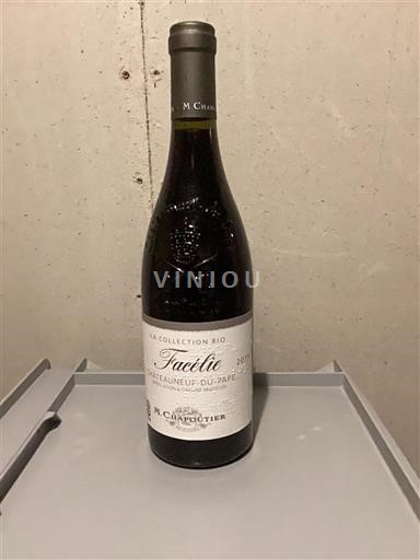 Údolí Rhôny Châteauneuf-du-Pape M. Chapoutier La Collection Bio Faciile 2019