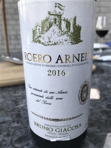 Piemont Ni doloceno Bruno Giacosa 2016