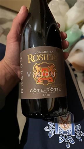 Vallée du Rhône Côte-rôtie Domaine Rosiers Drevon 2018