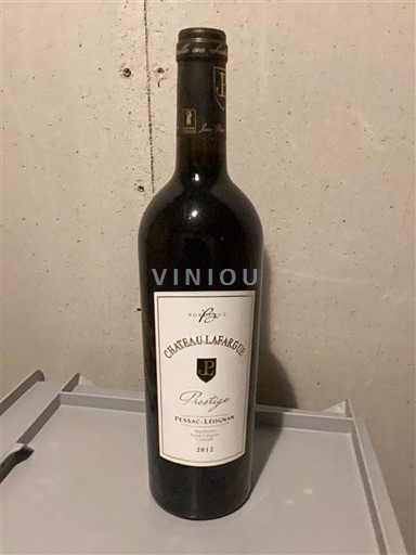 Bordeaux Pessac-Léognan Château Lafargue Prestige 2012