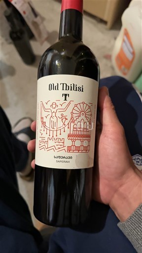 Kachetien Telavi Old Tbilisi Saperavi Icke årgångsbetecknad