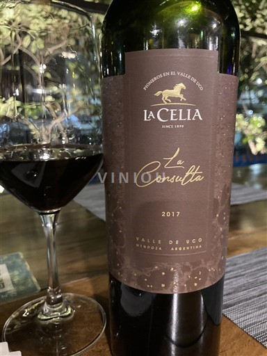 Mendoza Thung lũng Uco La Celia La Consulta 2017