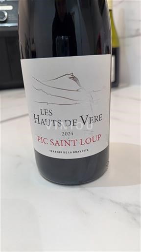 Languedoque Pic-saint-loup Les Hauts de Vere Terroir de la Gravette 2024