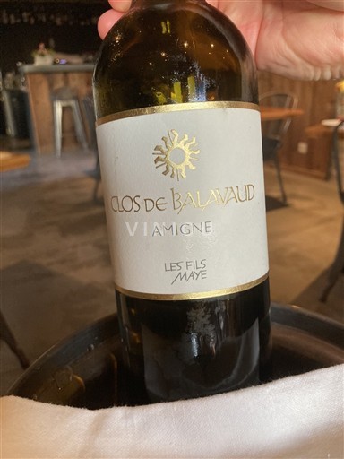Valais Ikke specificeret Clos de Balavaud Amigne 2019