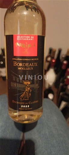 Bordeaux Unspecified Duchesse de Clotière 2022