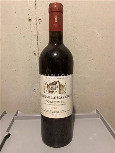Bordeaux Pomerol Château Le Castelet 2009