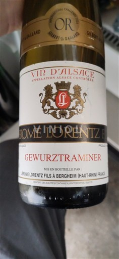 Alsace Jérôme Lorentz Fils 2023