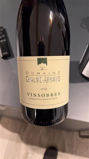 Vallée du Rhône Vinsobres Domaine Chaume Arnaud 2020