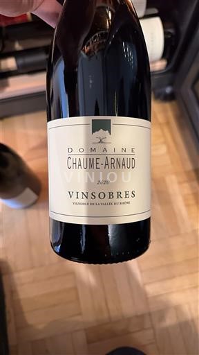 Thung lũng Rhône Vinsobres Domaine Chaume Arnaud 2020