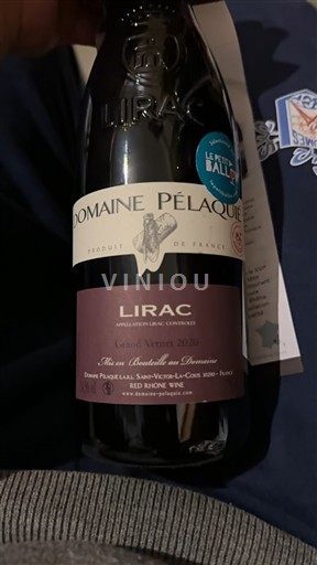Valle del Rodano Lirac Domaine Pélaquié Grand Vinum 2020