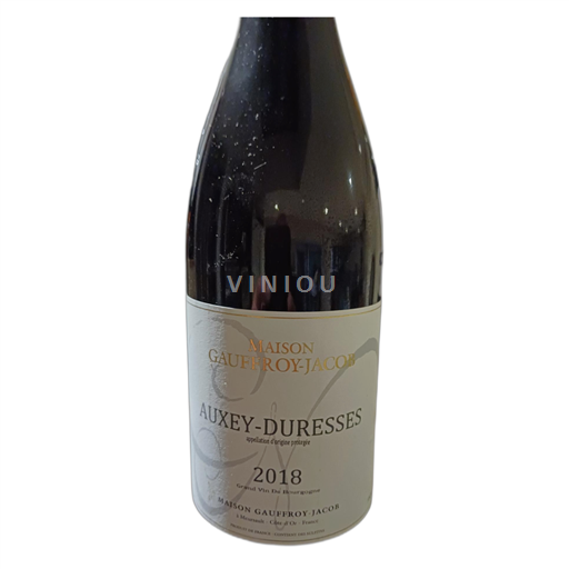 Bourgogne Auxey-duresses Maison Gauffroy-Jacob 2018